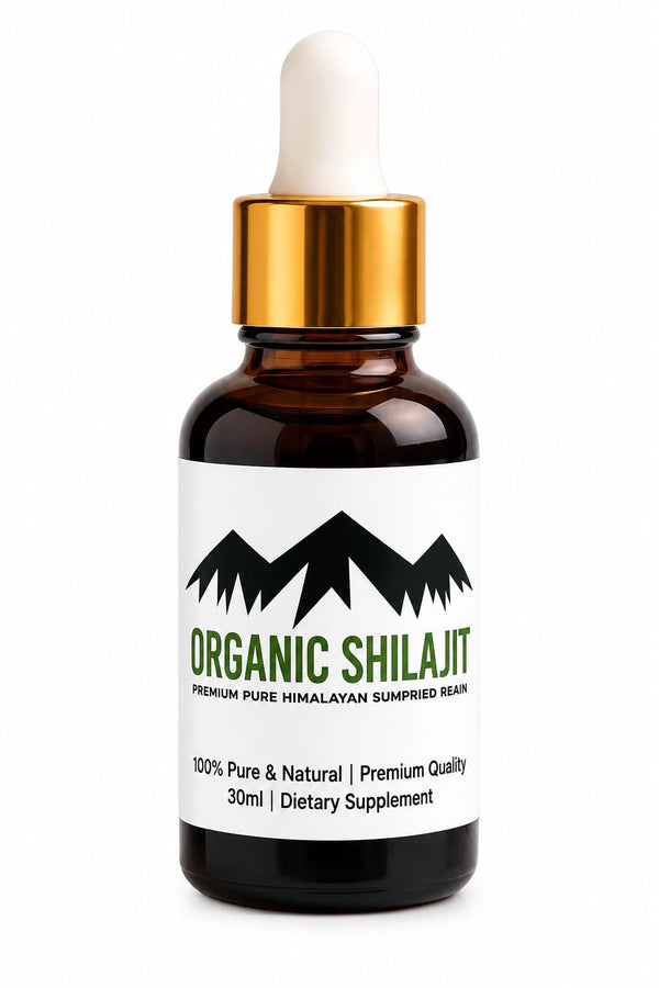 Branded Chitrali shilajit drops bottle