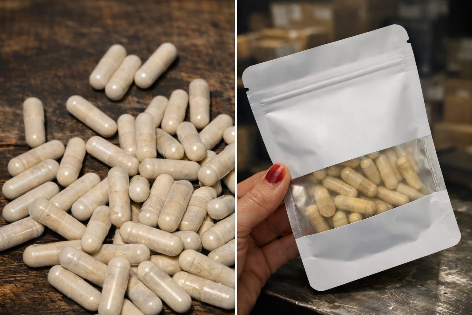 Tongkat Ali Raw Powder Capsules – 500mg (Vegan)